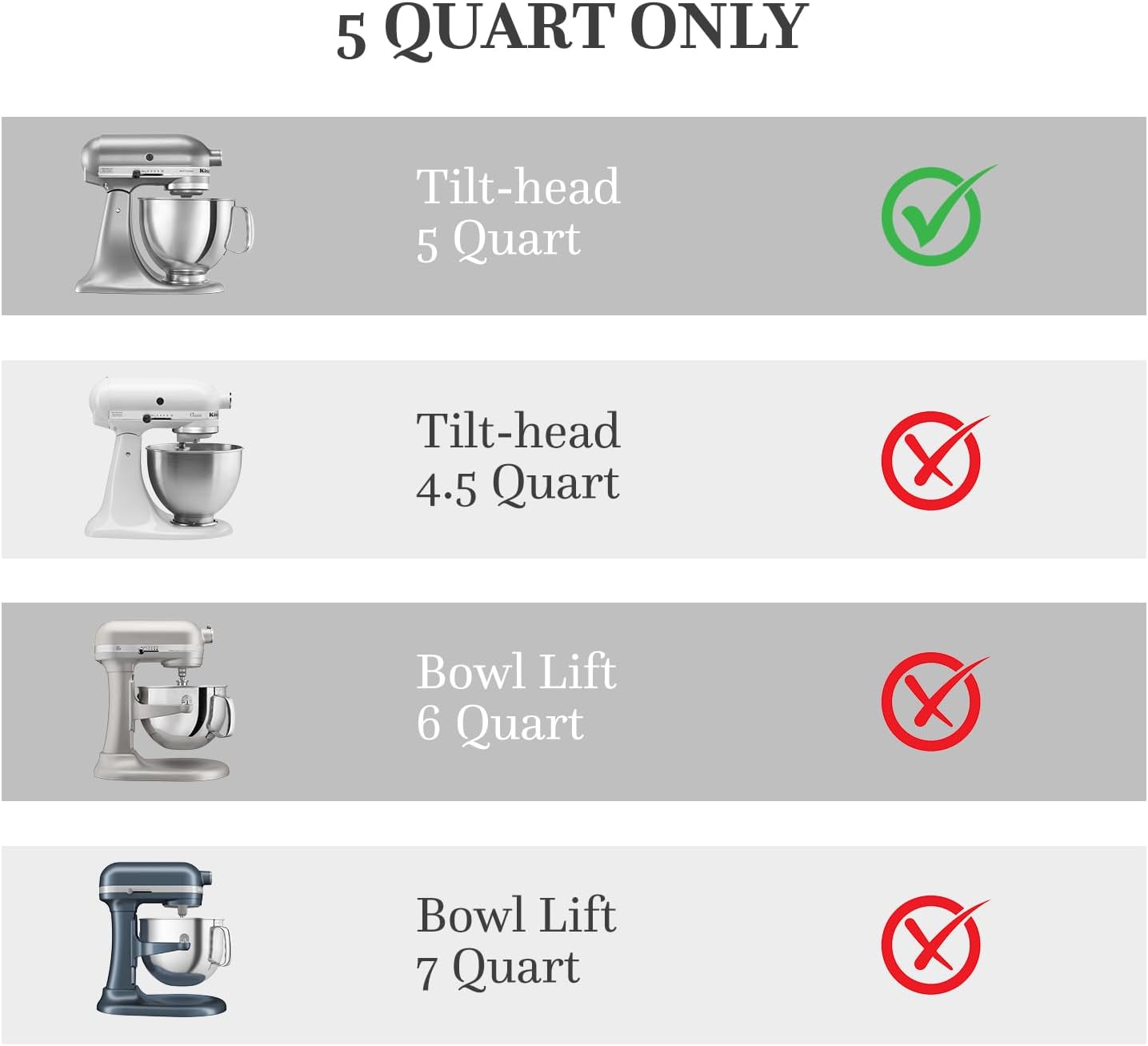 Silicone Mixer Bowl Liner Set