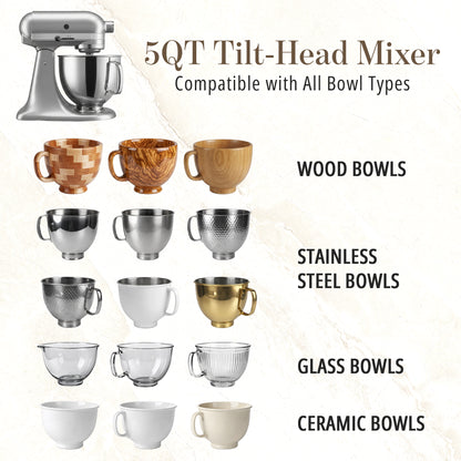 MIXAID™ Premium Silicone Liners 5 Qt